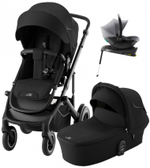 Коляска 4 в 1 Britax Roemer Smile 5Z и автокресло Baby-Safe Core Frost Grey + база Baby-Safe Core Space Black