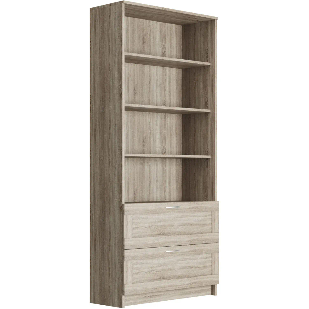 Стеллаж ШС_Сириус 2 ящика 78х190 дуб сонома