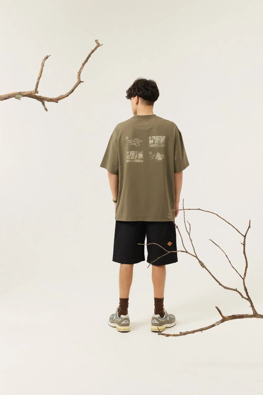 Футболка Called a Garment Tent project оливковая