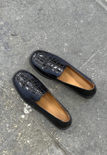 Лоферы // Jill // Croc // Black