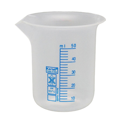 Стакан 50 мл.,с дел., п/п,Kartell, уп.2/20 шт