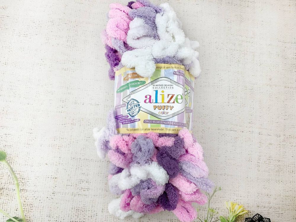 Пряжа ALIZE &quot;Puffy color&quot;