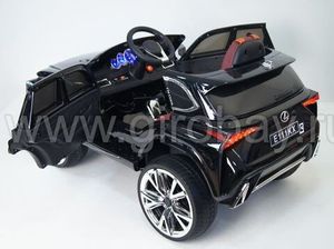 Детский электромобиль River Toys LEXUS E111KX черный