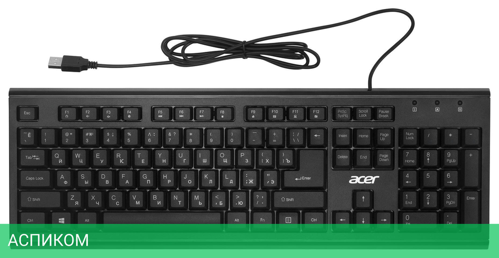 Клавиатура Acer OKW120 (ZL.KBDEE.006)