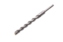 Бур по бетону, двойная спираль, Cobalt W-tip, 22x260 мм, SDS PLUS, серый