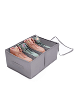 Кофр для обуви 34х48х20 см, 4 ячейки, Лондон