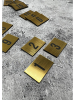 Нумерация гардеробная 1-100