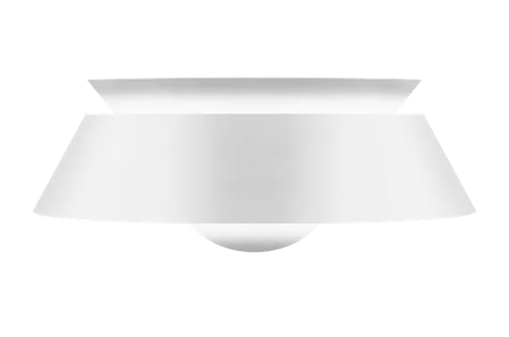 Плафон Umage Cuna, Ø38х16 см, белый