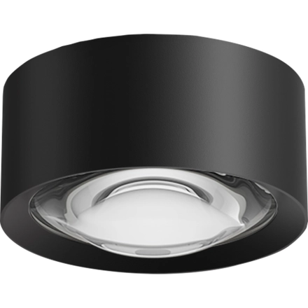 Светильник накладной OCCHIO 8W, D90xH45мм, 3000К, IP54, черный