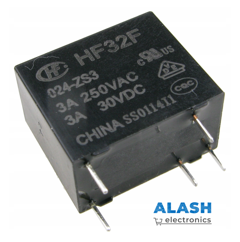 HF32F-G/024-HST, Реле 1 замык. 24VDC, 10A/250VAC SPST-NO