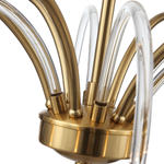 SL1401.303.08 Люстра подвесная ST-Luce Латунь/Латунь, Прозрачный E14 8*40W ЛЮМИНЕРА