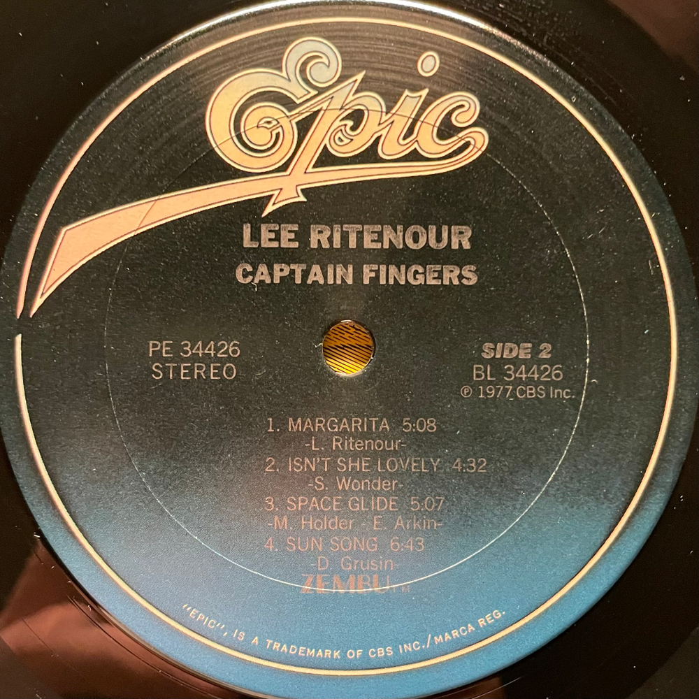 Lee Ritenour ‎– Captain Fingers (США 1978г.)
