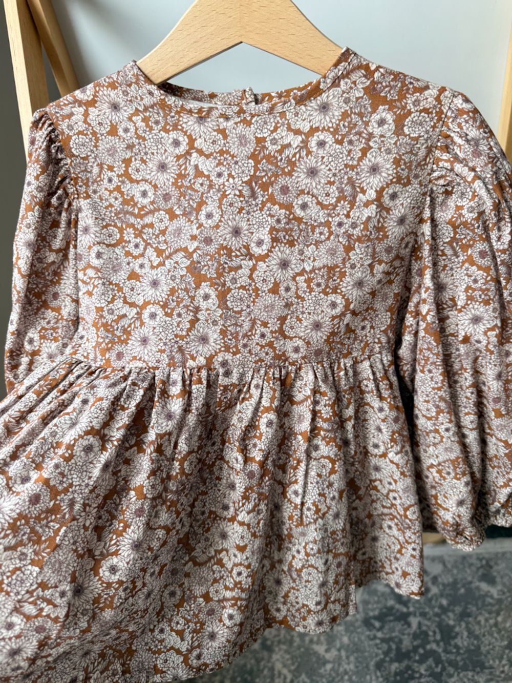 Хлопковая блузка Bebe Organic, 116