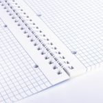 Тетрадь А4, 80 л., BRAUBERG, гребень, клетка, обложка картон, "Фрукты", 404051, 4шт