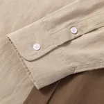 Сорочка Ymkashix Puff коричневая