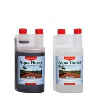 Минеральное удобрение CANNA Aqua Flores A+B 1 л