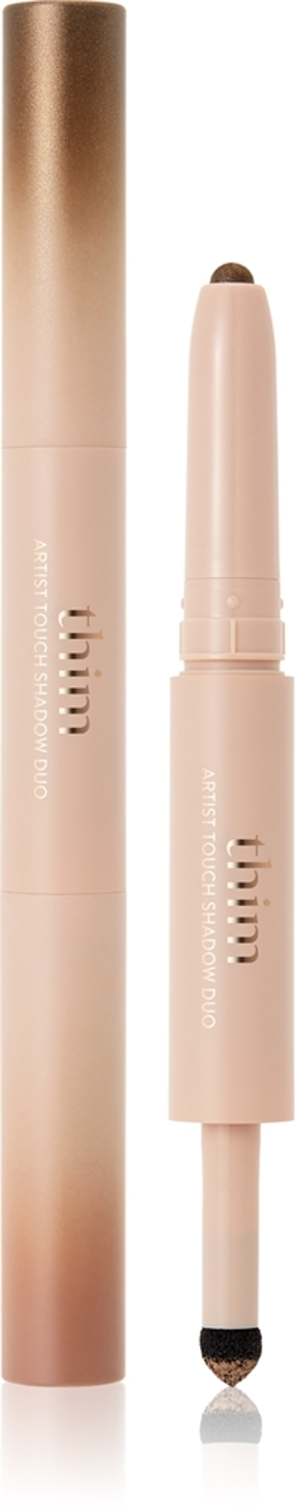 thim Artist Touch Shadow Duo - Тени для век в карандаше двойные оттенок 04 Capuccino, 1 g