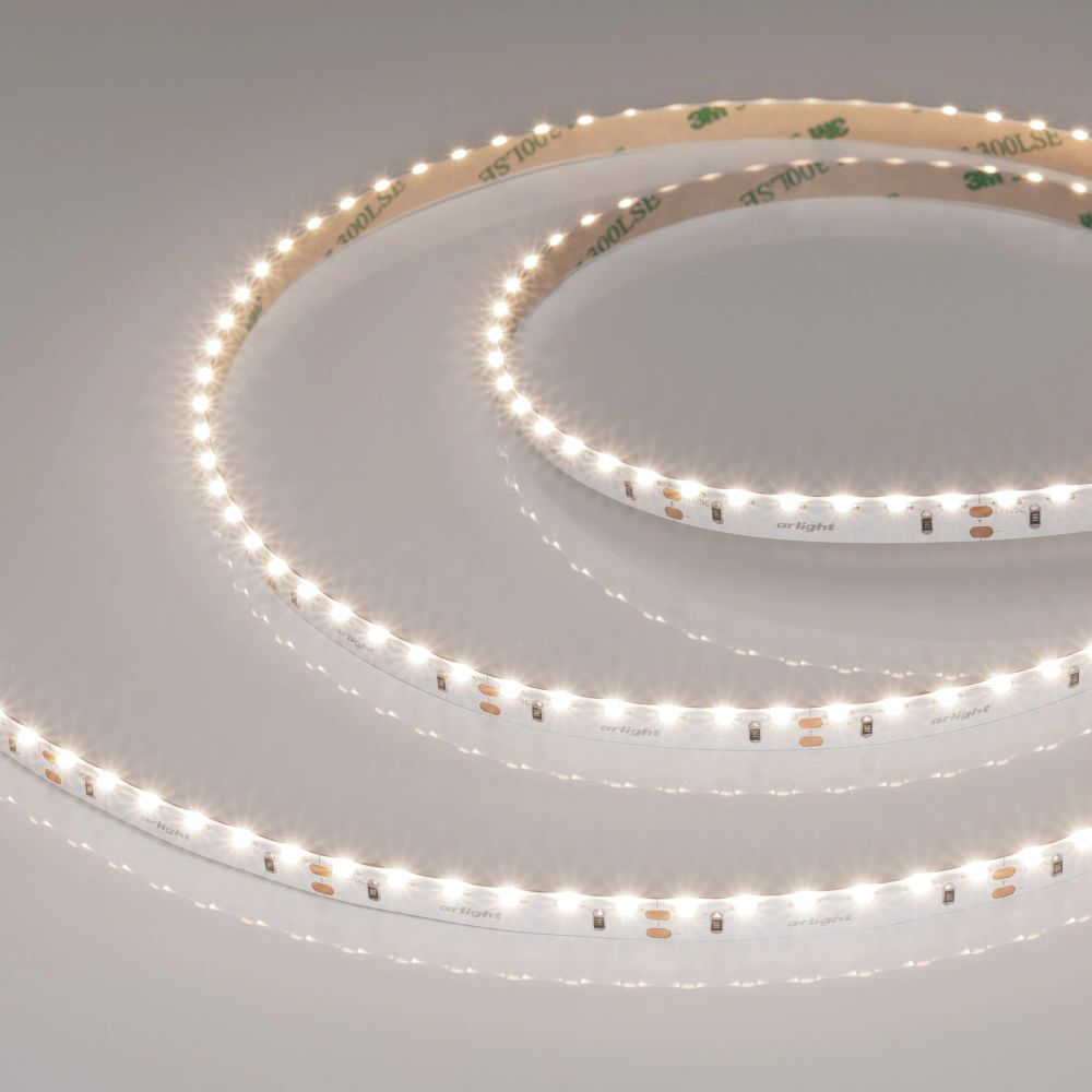Светодиодная лента RS-S120-8mm 24V Day4000 (9.6 W/m, IP20, 3014, 5m) (Arlight, боковое свечение) 039422
