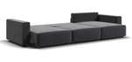 Угловой диван BOSS SOFT MODOOL MAX Вельвет CORD графит