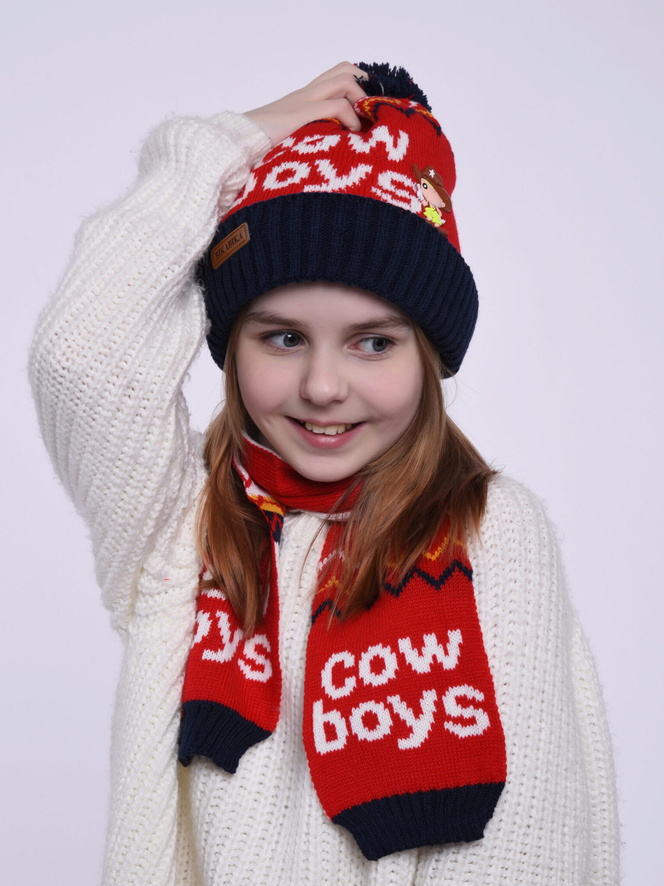 Комплект детский (Шапка+Шарф)
