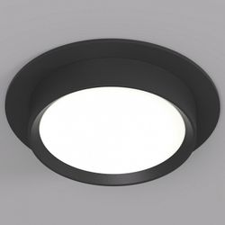 Встраиваемый светильник Denkirs FLAT DK2090-BK