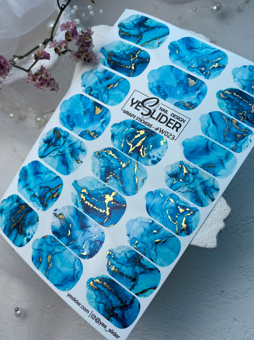 Пленка для маникюра W023