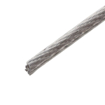 Трос стальной в оплетке ПВХ 5/6 мм DIN 3055 в катушке 100 м