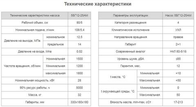 Насос 5БГ12-25АМ