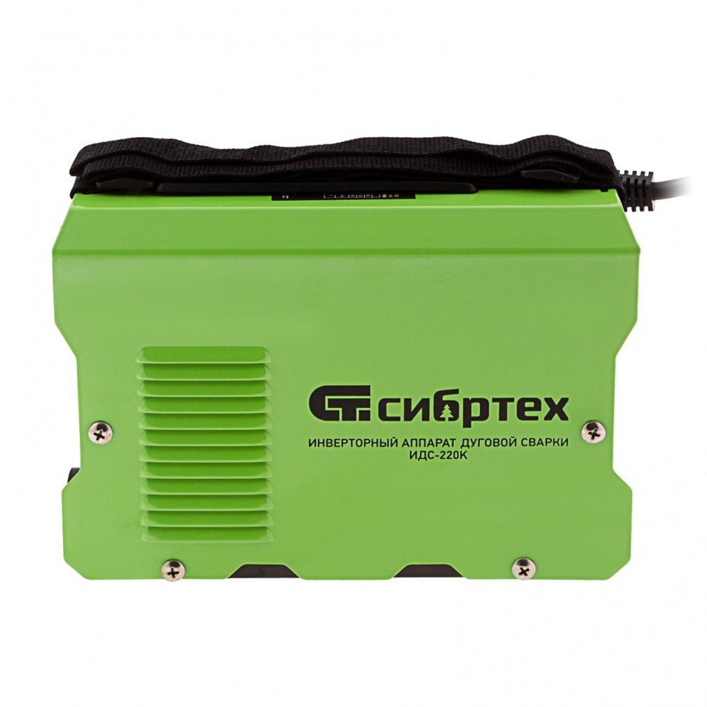 Инверторный аппарат дуговой сварки ИДС-220K, 220 А, ПВ 80%, диаметр электрода 1,6-5 мм Сибртех