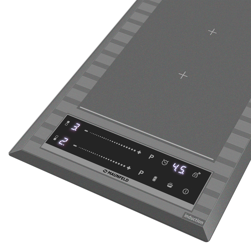 Встраиваемая индукционная варочная панель Maunfeld CVI292S2FMDGR LUX