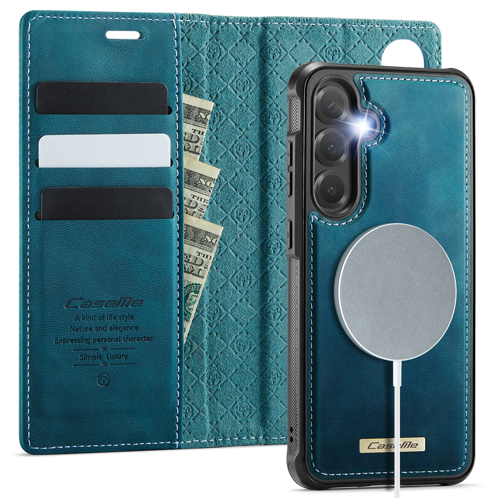 Чехол-кошелек CaseMe 2 in 1 MagSafe Samsung Galaxy S25+