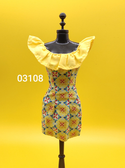 Одежда для куклы Барби винтаж платье 03106