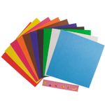 Картон цветной А5, 10л.10цв. немелованный, Каляка-Маляка, в папке