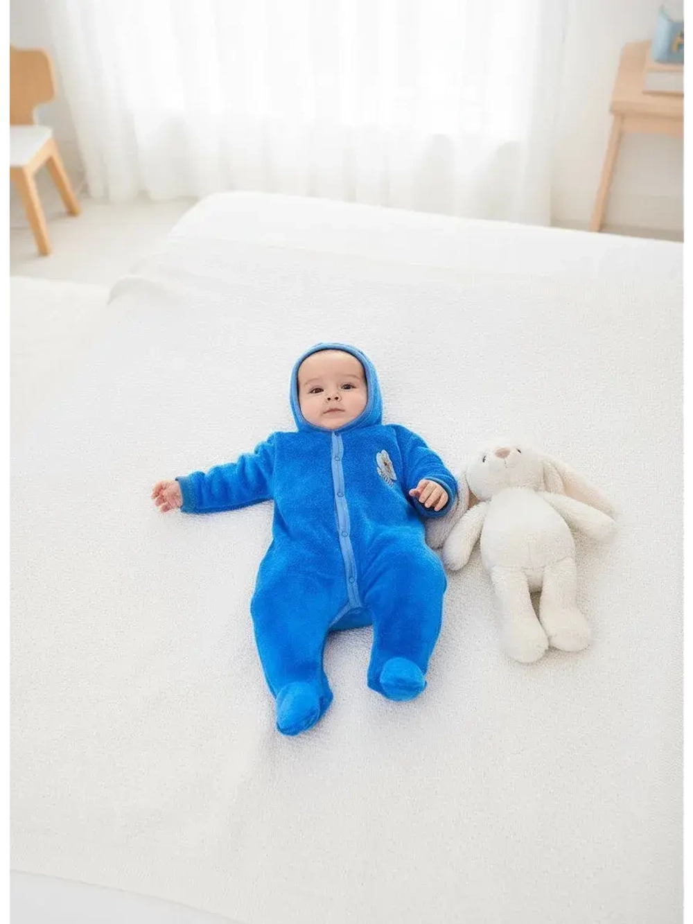 теплый комбинезон для новорожденных