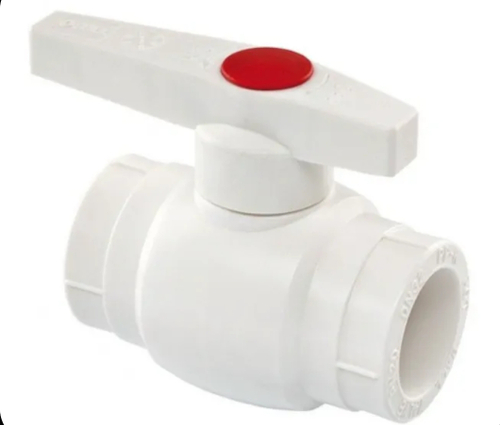 Кран РР шар. 20 белый (Tebo)