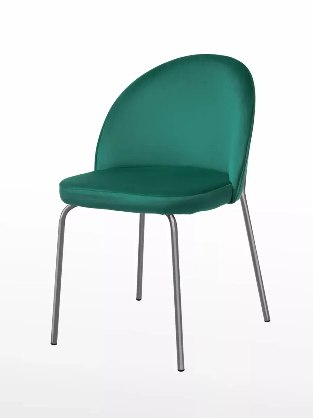 Стул "Мале" 1 шт. Антивандальная ткань, Серебряные ножки