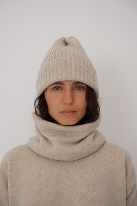 Шапка Triple из мериноса и кашемира