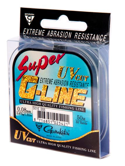 Леска монофильная Gamakatsu G-Line SUPER 050/008