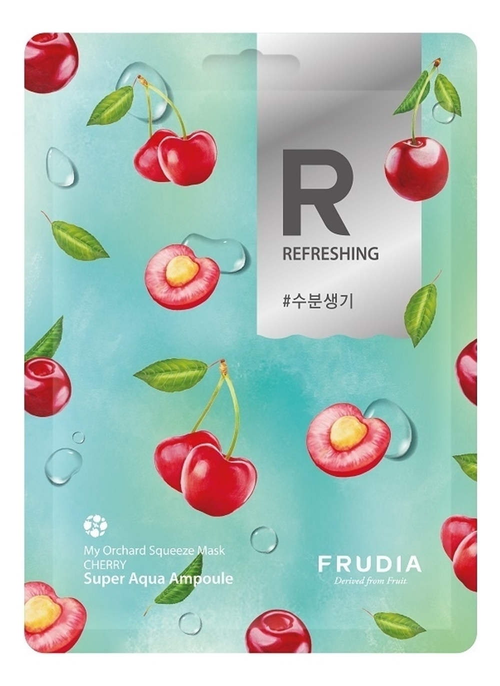 Маска для лица с вишней - Frudia my orchard squeeze mask cherry, 20мл