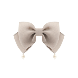 Бант "Балерина" с жемчугом