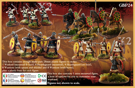 GBP24  Saga - Roman Starter Warband (4 Points) (Plastic)