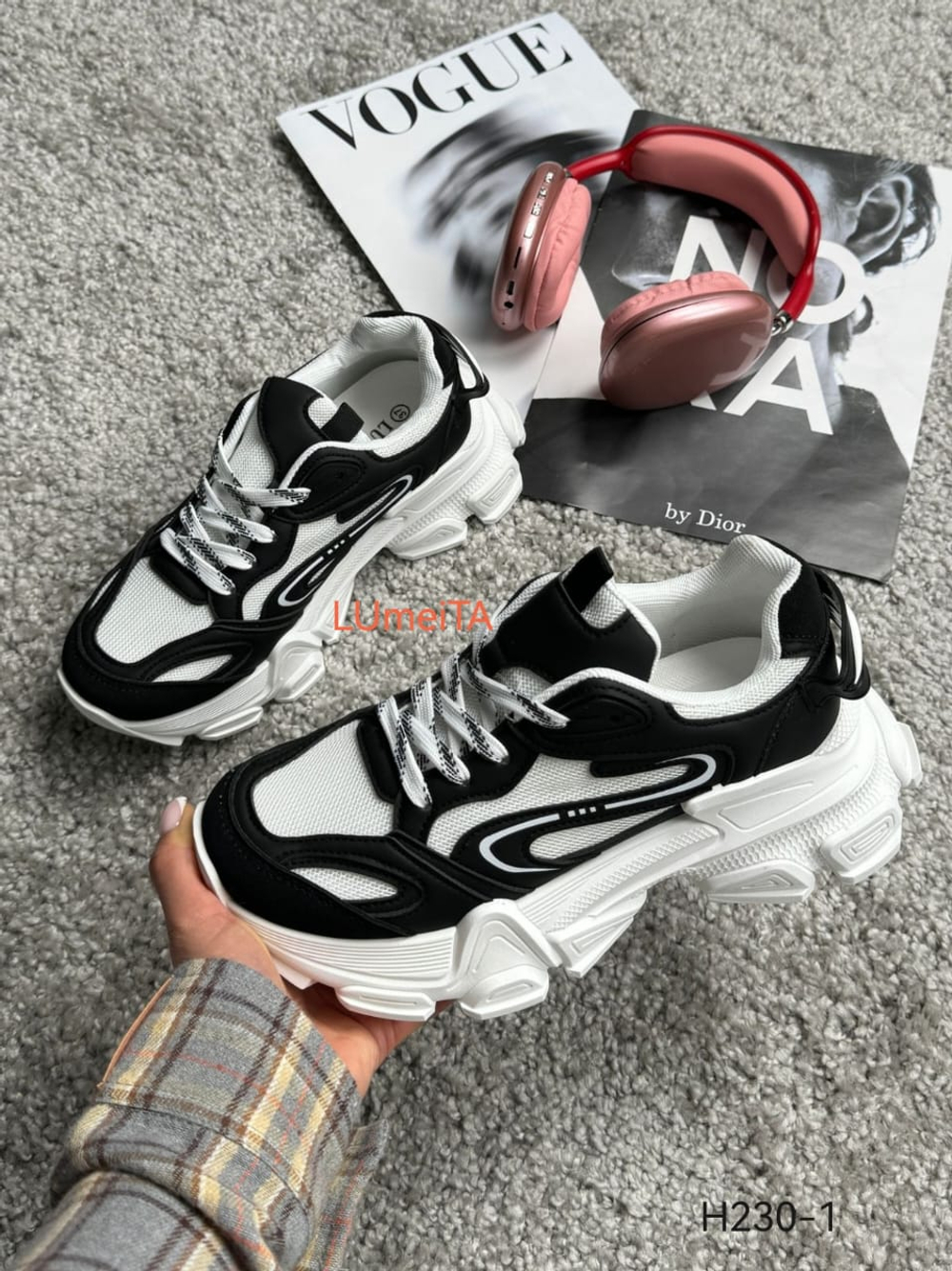 Кроссовки по 8 пар (36-41)р. / 230-1