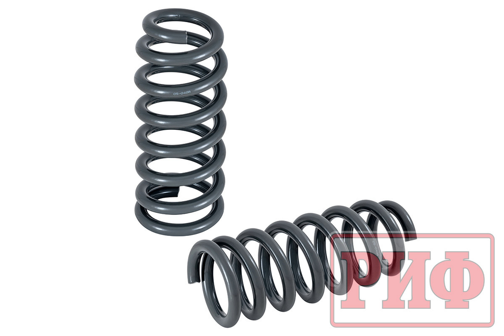 Пружины передние Mitsubishi Pajero III, IV 2000+ 0-50 кг дизель 3,2 лифт 20 мм, бензин 40 мм лифт РИФ