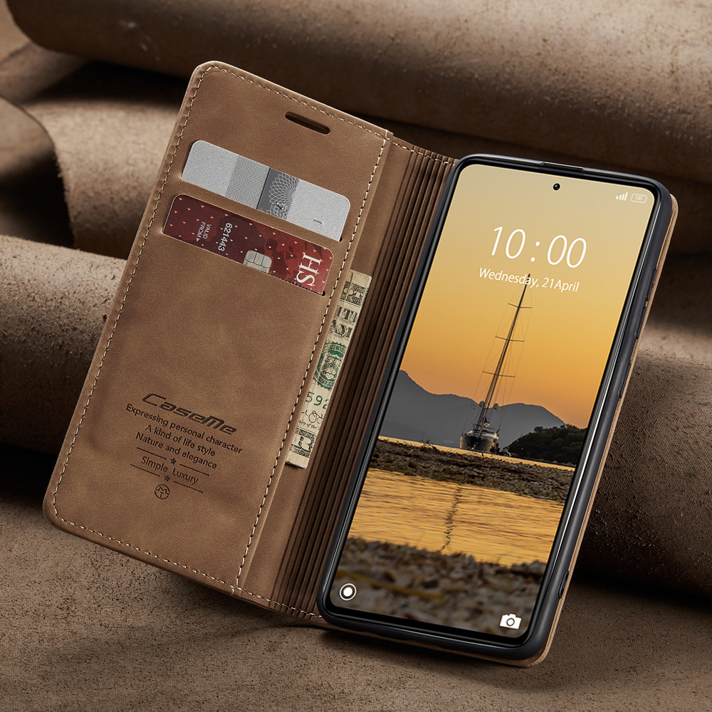 Чехол-книжка CaseMe Matte Poco X5 5G