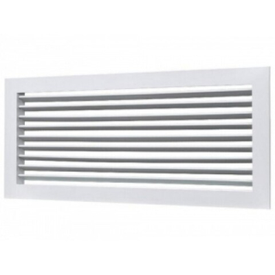Решетка однорядная с фиксированными жалюзями Р1-35