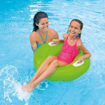 Круг для плавания 76 см Hi-Gloss с ручками Intex (59258NP)