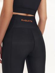 Леггинсы моделирующие женские RAQUETASPORT, Bright and Black