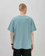 Футболка ANTEATER Phat Pocket 216 Серо-Голубая