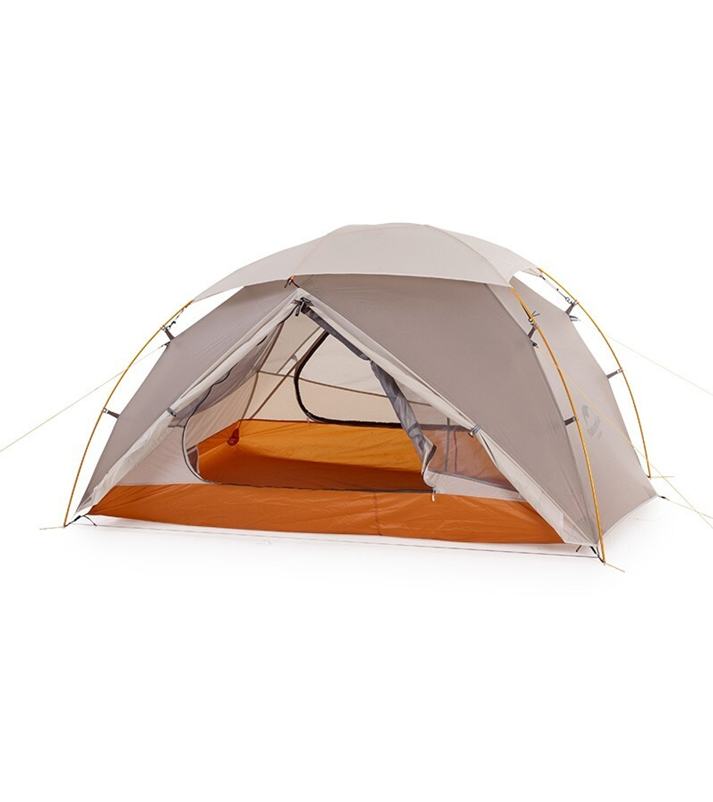 Палатка сверхлегкая Naturehike Nebula 2  NH19ZP011 двухместная, серая, 6927595745656