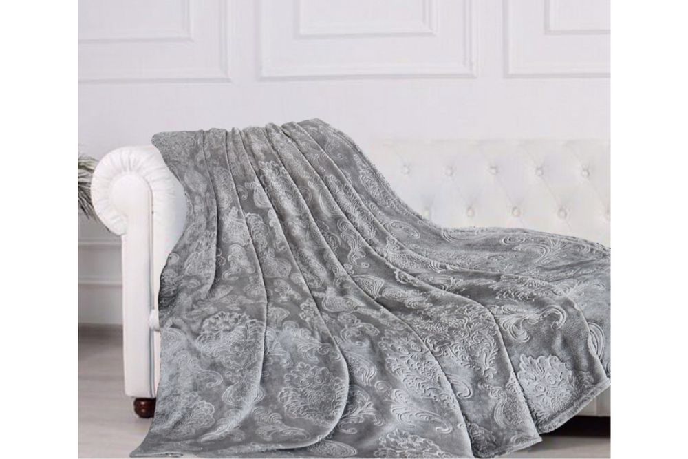 Плед GoodNight Пепельный 220х195